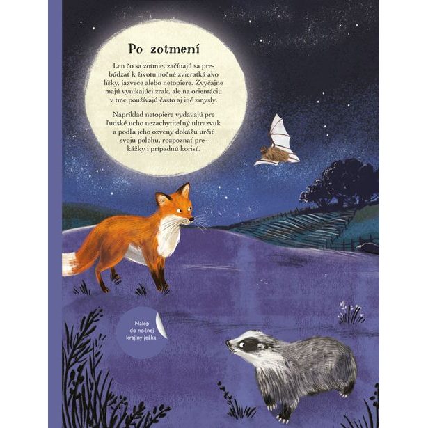 SVET JEŽKOV, UŠIAKOV a ďalších chlpáčov – Kniha samolepiek