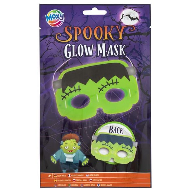 Halloween - svítící maska