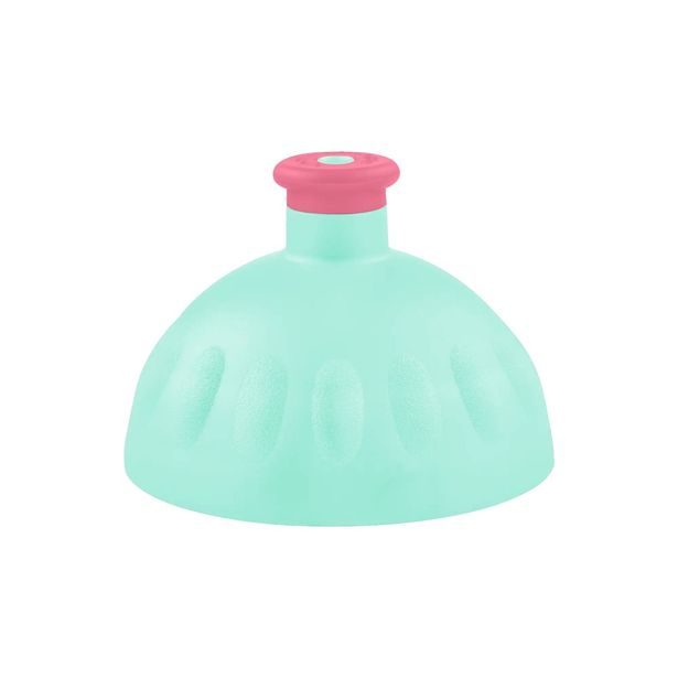 Zdravá lahev - víčko tyrkys/ zátka fialová 674