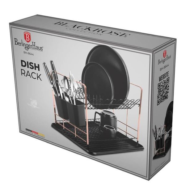 BERLINGERHAUS Odkapávač na nádobí Black Rose Collection BH-8644