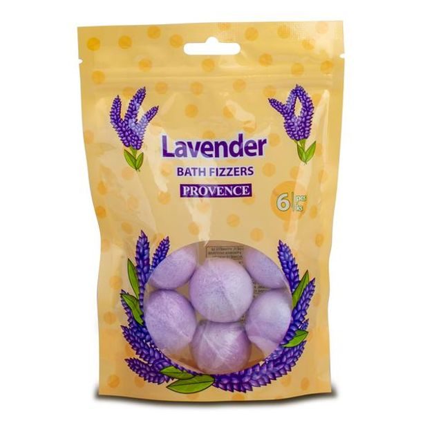 Provence ŠUMIVÁ BOMBA DO KOUPELE PROVENCE 6KS 20G LEVANDULE_hamashop
