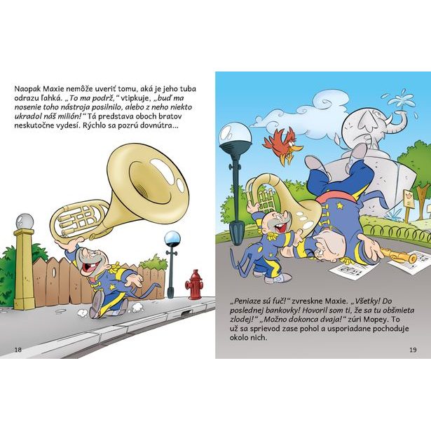 PREŠIBANÍ MUZIKANTI – Tom a Jerry v obrázkovom príbehu Baagl