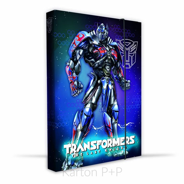 Heft box A5 dosky na zošity Transformers