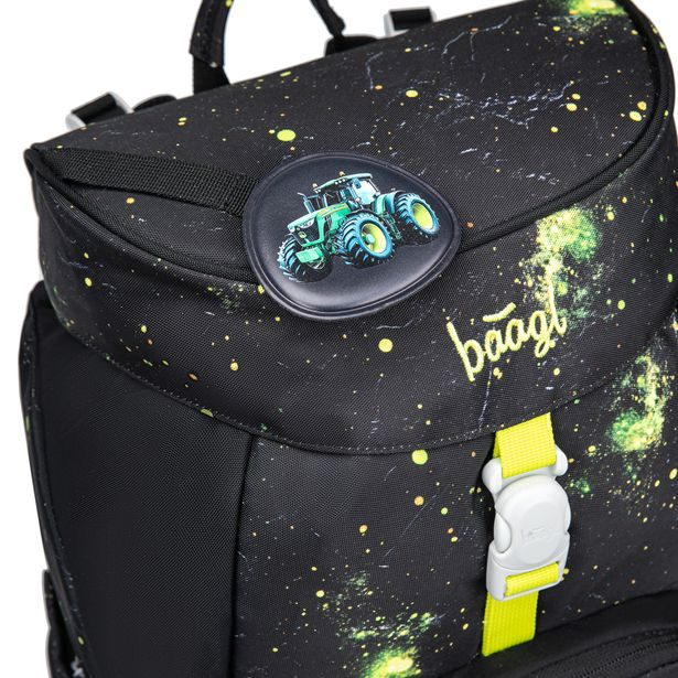 BAAGL SET 3 Airy Traktor: batoh, penál, sáček GRS