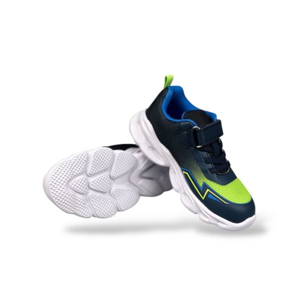 Chlapecké extra lehke celoroční blikající tenisky Richter - modré