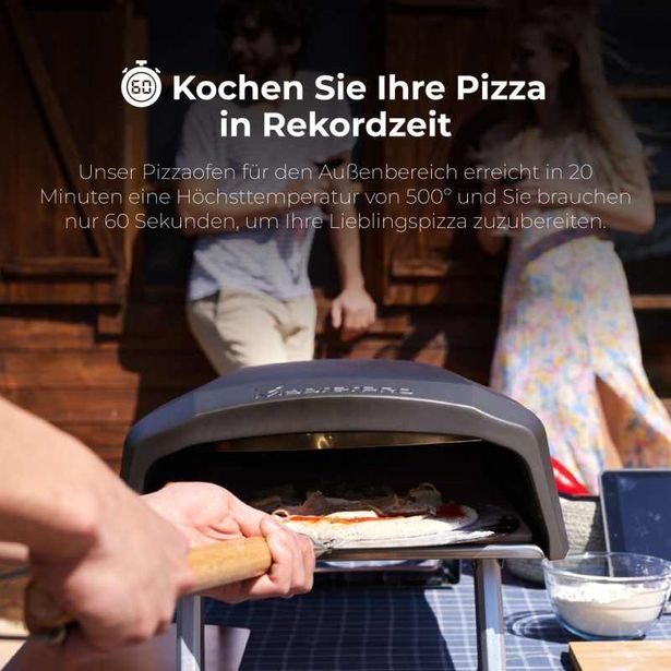 Masterpro Pec na pizzu plynová 500° C BGKIT-0035