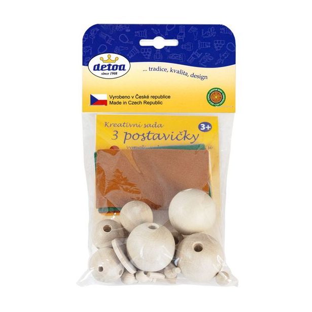 Kreativní sada 3 postavičky