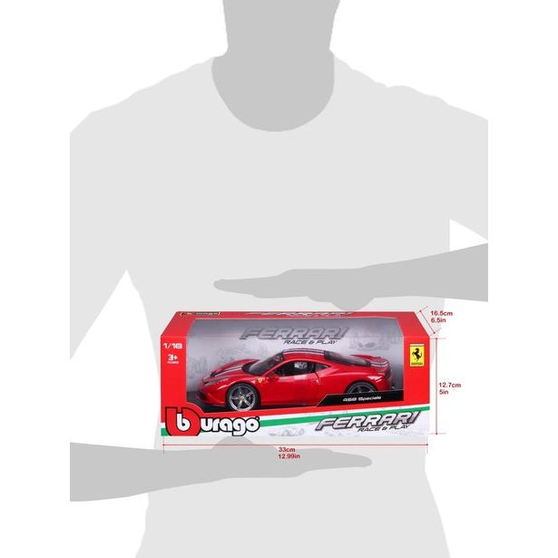 Bburago 1:18 Ferrari 458 Speciale Red