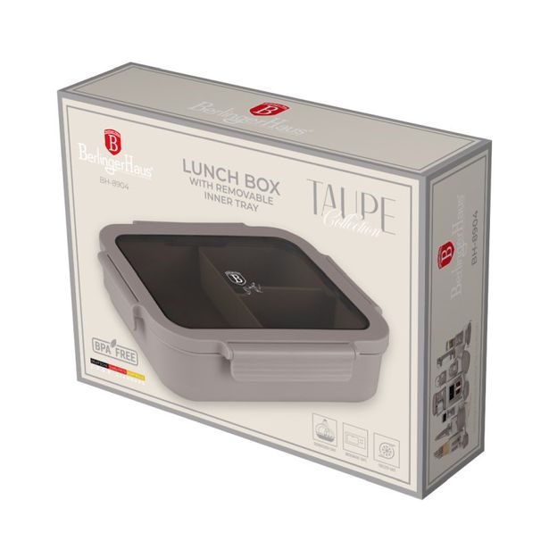 BERLINGERHAUS Svačinový box Taupe Collection BH-8904