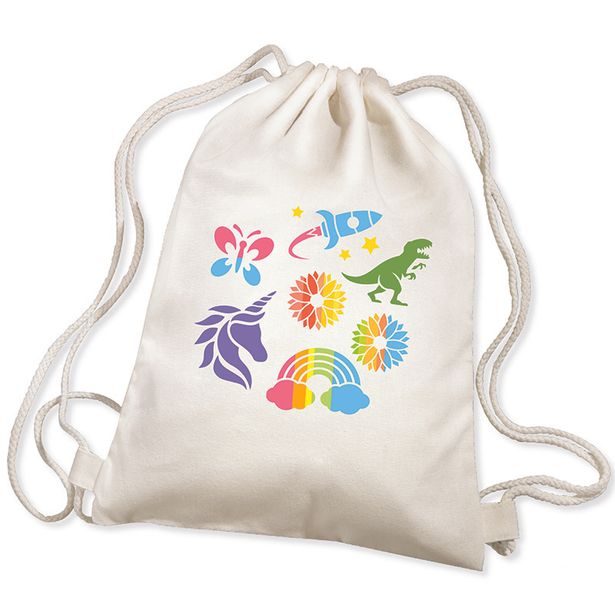 Umělecký set - dekor batohu