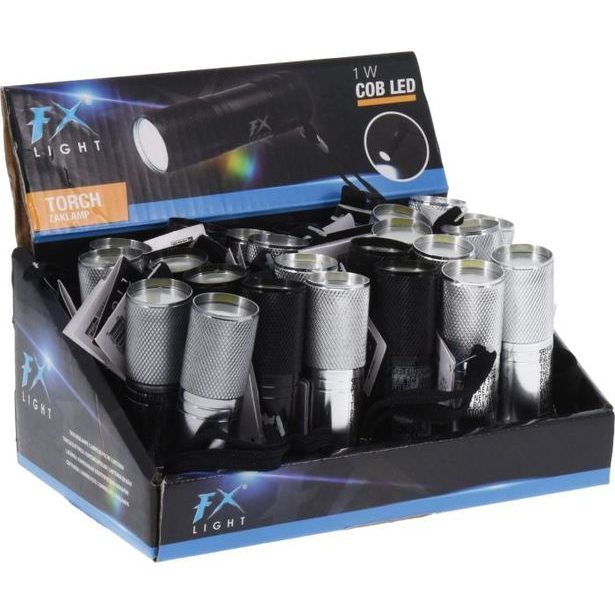 svítilna cm LED, 3barvy, poutko, hliník