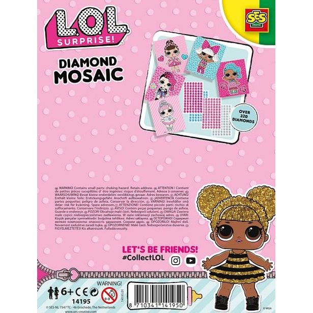 L.O.L. - mozaika s kamínky