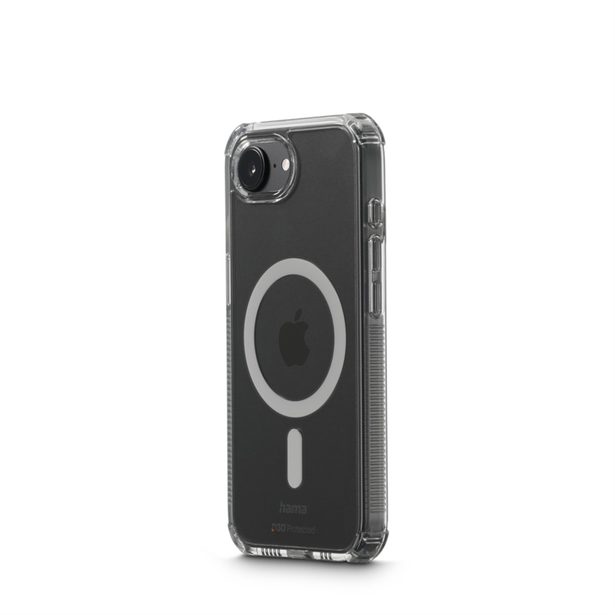 Hama Extreme Protect, kryt pro Apple iPhone 16e, magnetický, D3O®, nežloutne, průhledný