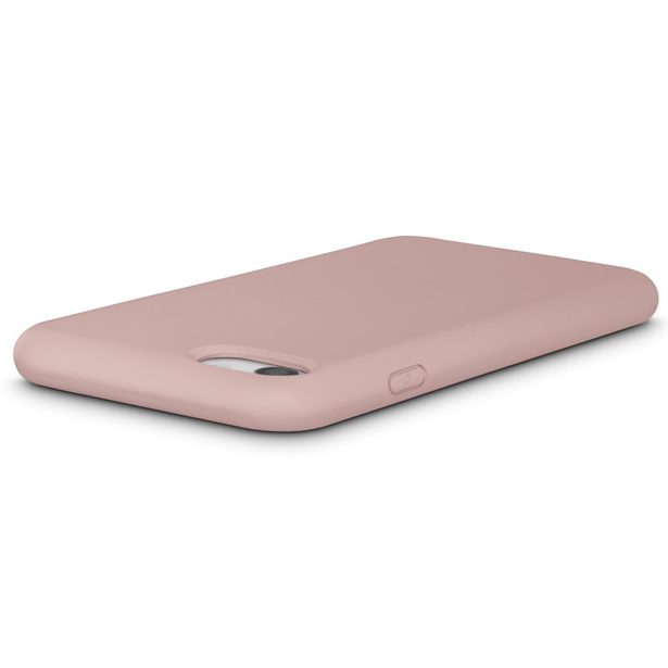 Hama Fantastic Feel, kryt pro Apple iPhone 7/8/SE 2020/SE 2022, hebký povrch, barva nude