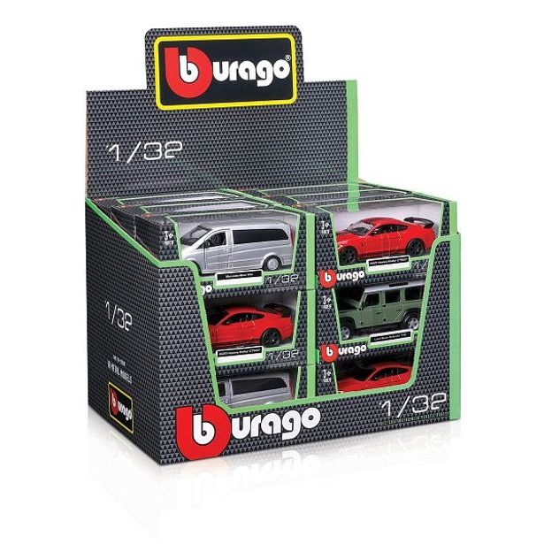 Bburago Bburago - Auta, HOBBY, Street Fire, display 18ks, 1:32, assort