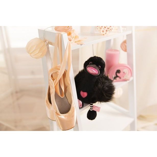 NICI NICI plyš Love Černá labuť 25cm, GREEN