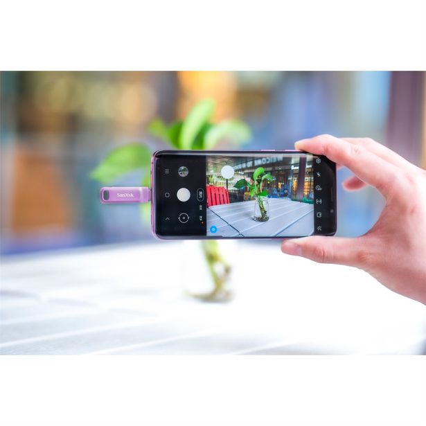 SanDisk Ultra Dual Drive Go USB Type- C, Levandulová 512GB