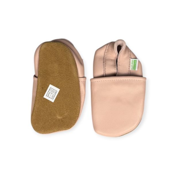 Hopi Hop Barefoot kožené capáčky - světle růžová