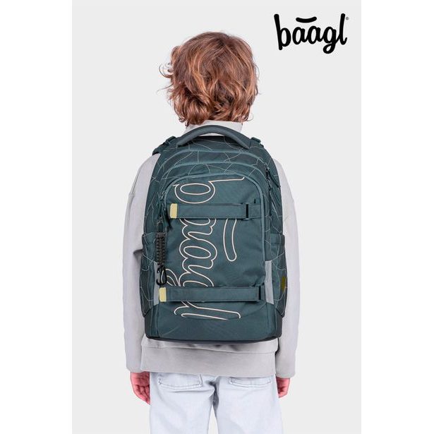 BAAGL SET 3 Skate Max Wave: batoh, penál, sáček GRS