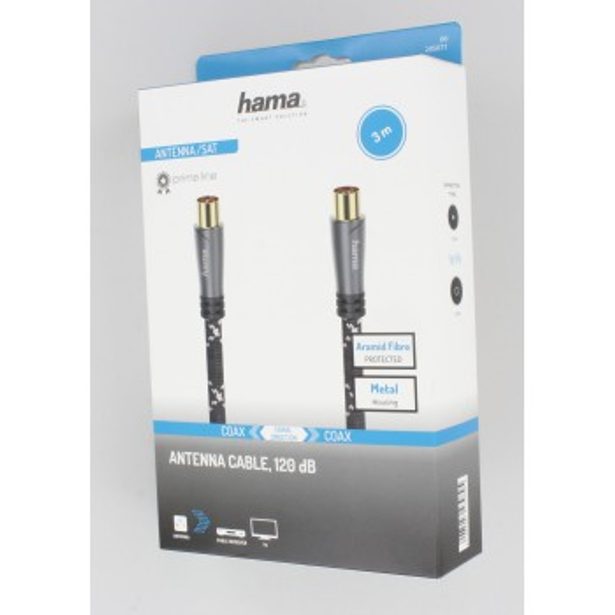 Hama anténní kabel 120 dB 3,0 m, Prime Line