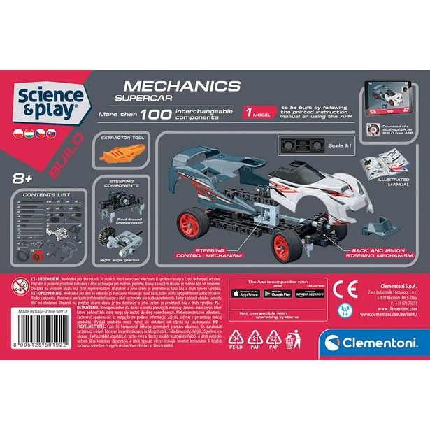 Mechanická laboratoř – Závodní auto Supercar