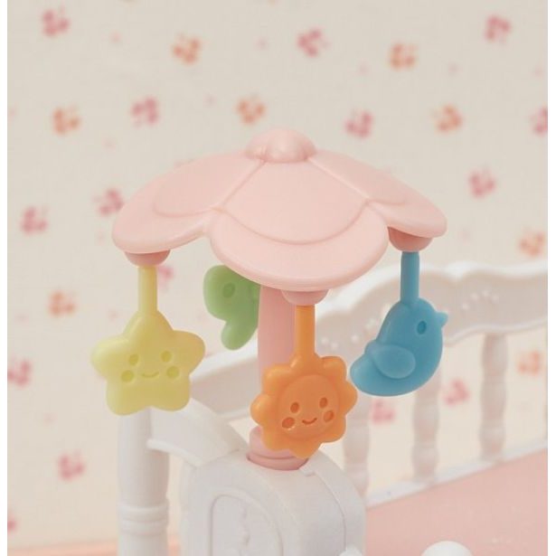 Nábytek - postýlka pro trojčata s otočným kolotočem