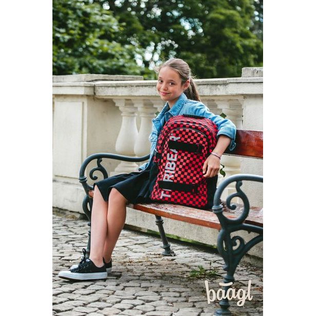 BAAGL SET 3 Skate TERIBEAR: batoh, penál a sáček Baagl