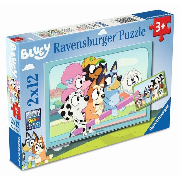 Bluey na hřišti 2x12 dílků