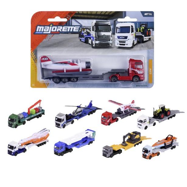 City Nákladní auto kovové, 8 druhů