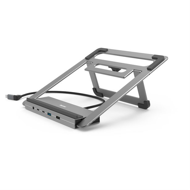 Hama USB-C dokovací stanice a stojan pro notebook Connect2Office Stand, 12 portů