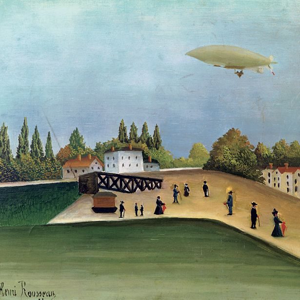NOTIQUE Poznámkový kalendář Henri Rousseau 2027, 30 x 30 cm