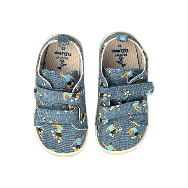 DDstep plátěnky, dětské boty - Fotbalisti