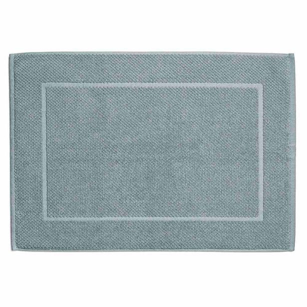 KELA Koupelnová předložka Lavinia 100% organická bavlna 60 x 100 cm modrá KL-24045