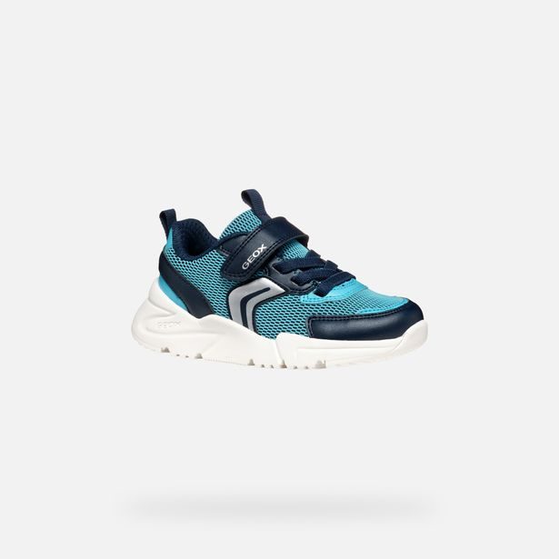 Modré chlapecké tenisky Geox Loftus