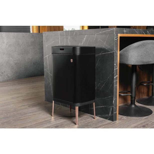 BERLINGERHAUS Koš odpadkový se senzorovým otvíráním 60 l Black Rose Collection BH-9560