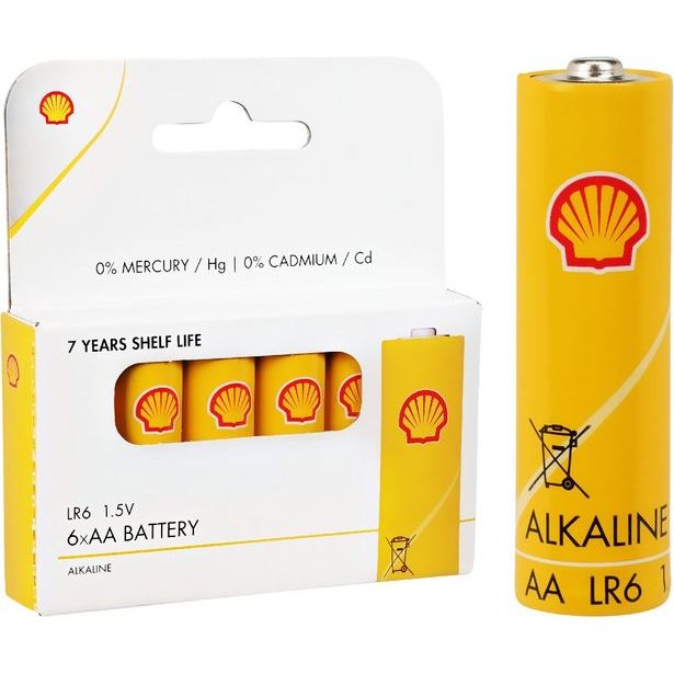 SHELL Baterie AA SHELL sada 6 ks KO-C31300320