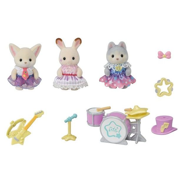 Sylvanian family Baby zvířátka koncertují
