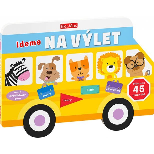 IDEME NA VÝLET ─ Obrázková školička pre najmenších