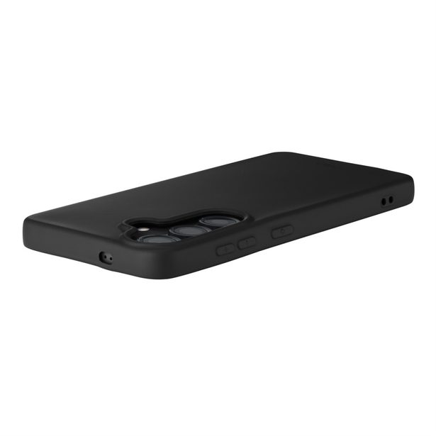 Hama Fantastic Feel, kryt pro Samsung Galaxy S25, hebký povrch, černý