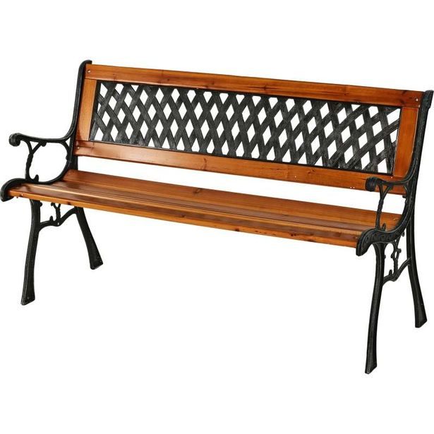 PROGARDEN Zahradní lavice 125 cm KO-YA3000060