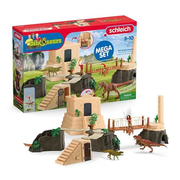 SCHLEICH Mega sada Dobytí dinosauřího chrámu