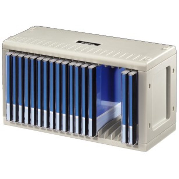 Hama CD Rack 20, stojan pro 20 CD, plastový, šedý