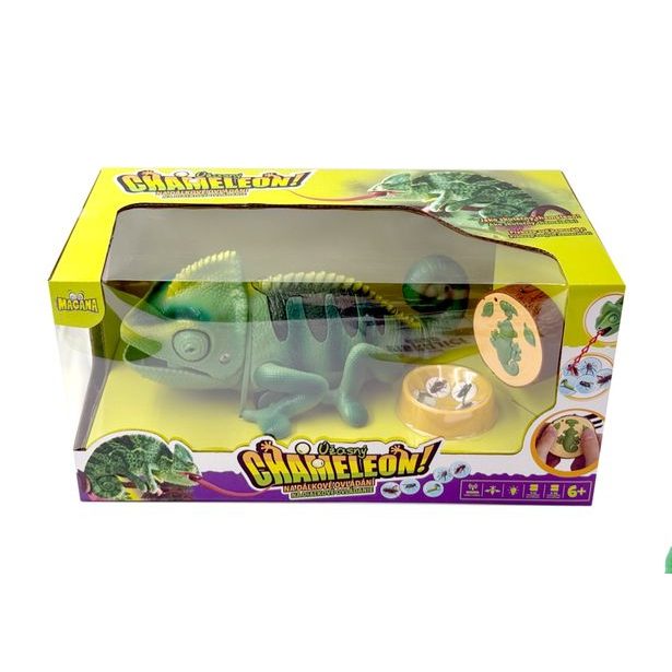 Úžasný chameleon na ovládání