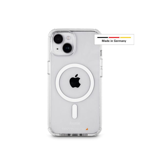 Hama Extreme Protect, kryt pro Apple iPhone 13, magnetický, D3O®, nežloutne, průhledný