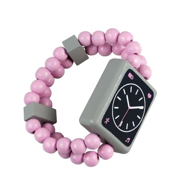 DŘEVĚNÉ WATCH OBOUSTRANNÉ RŮŽOVÉ