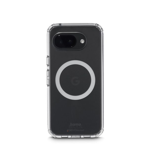 Hama Extreme Protect, kryt pro Google Pixel 10a, magnetický, D3O®, nežloutne, průhledný