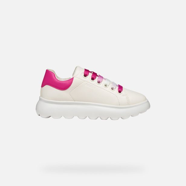 Bílé dívčí tenisky Geox Puffypop