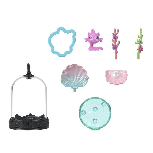 Monster High klíčenka s příšerkovským mazlíčkem asst