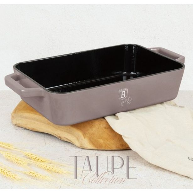 BERLINGERHAUS Pekáč litinový 30 cm Taupe Collection BH-6526