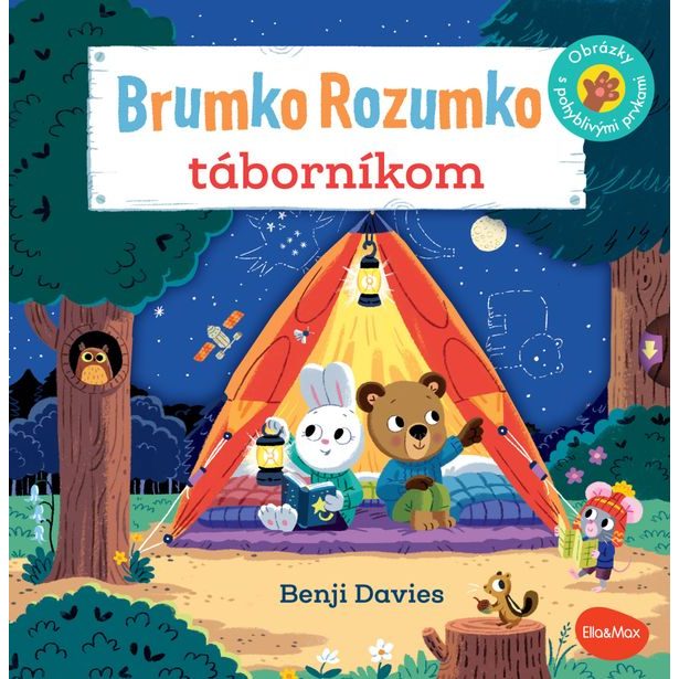 BRUMKO ROZUMKO TÁBORNÍKOM – Obrázky s pohyblivými prvkami